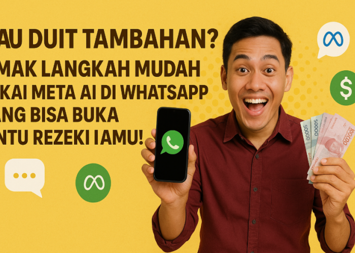Mau Duit Tambahan? Simak Langkah Mudah Pakai Meta AI di WhatsApp yang Bisa Buka Pintu Rezeki Kamu!