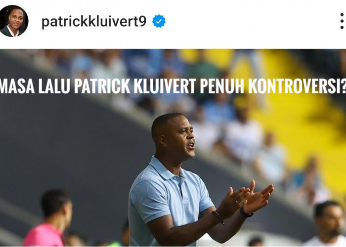 Bukan Prestasi tapi Kontroversi! Ini 3 Aib Masa Lalu Patrick Kluivert 'Calon Pelatih' Timnas Indonesia 