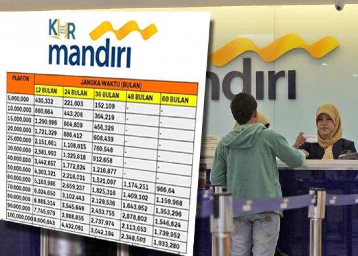 Ajukan Pinjaman KUR Mandiri 2025 Plafon Rp10-Rp100 Juta Tenor 3 Tahun, Cicilan Mulai Rp304 Ribu