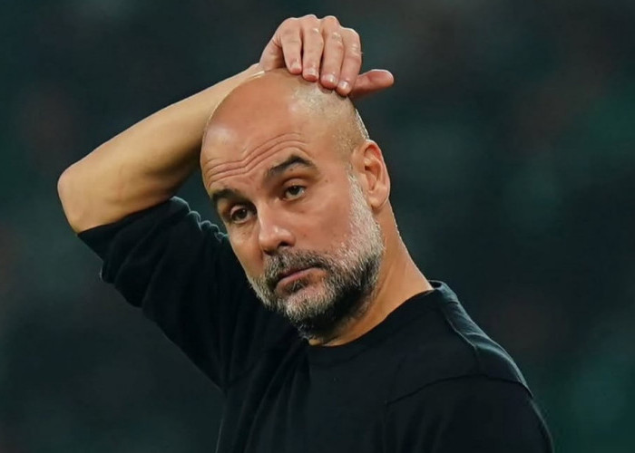 Man City Raih Hasil Buruk, Pep Guardiola Terlihat Luka-luka di Bagian Kepala: 'Saya Menyakiti Diri Sendiri'