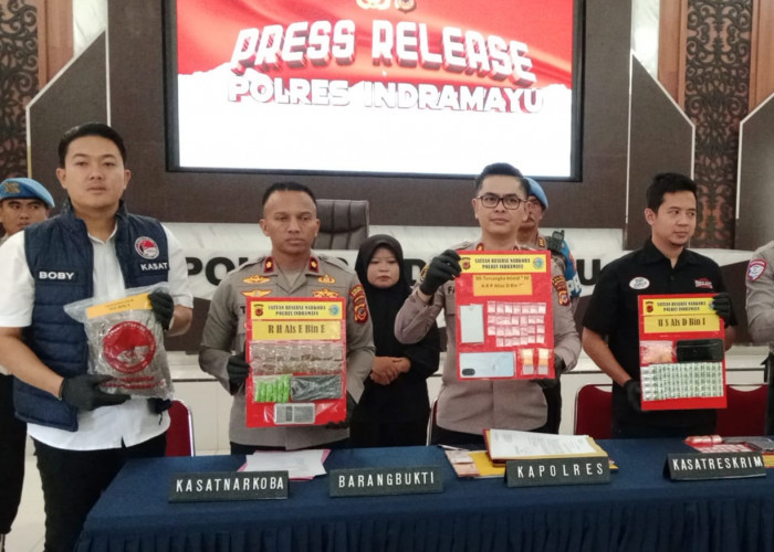 Selama Januari- Maret Polres Indramayu Berhasil Ungkap 29 Kasus Narkoba Puluhan Tersangka Diamankan
