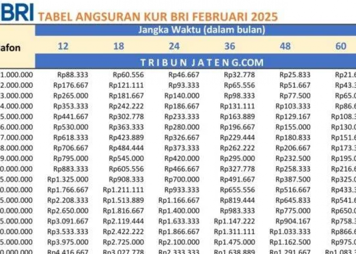 Simulasi Angsuran KUR BRI Oktober 2025 Terbaru: Ternyata Ringan Banget!