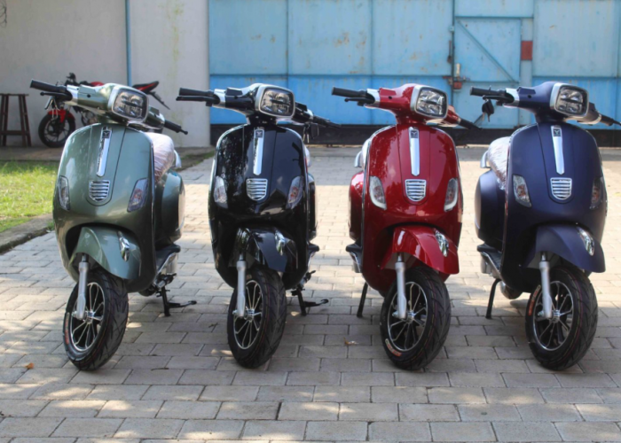 Bikin Nostalgia! Ini 10 Motor Listrik Mirip Vespa yang Bikin Kamu Makin Gaya dan Ramah Lingkungan!