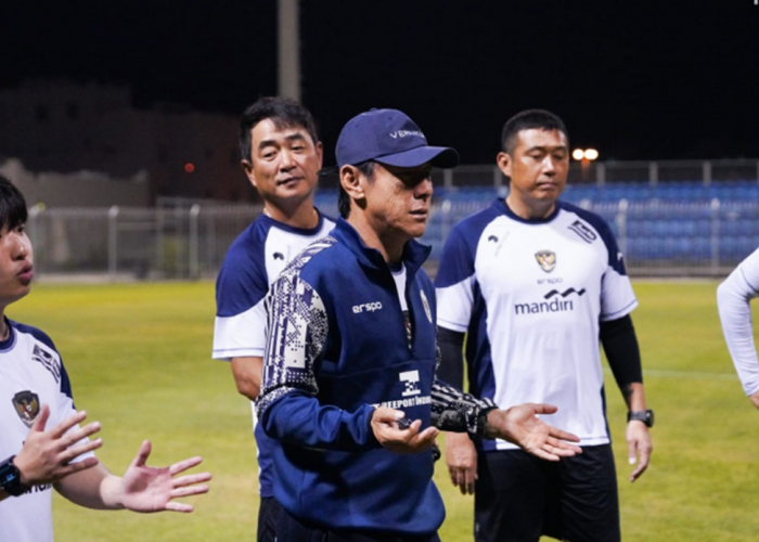 Shin Tae-yong Pimpin Langsung Latihan Perdana Timnas Indonesia di Bahrain untuk Kualifikasi Piala Dunia 2026