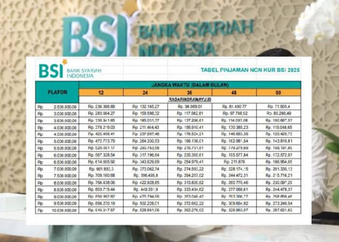 Pinjaman Non KUR BSI 2025: Solusi Pembiayaan Syariah Tanpa Riba Hingga Rp250 Juta