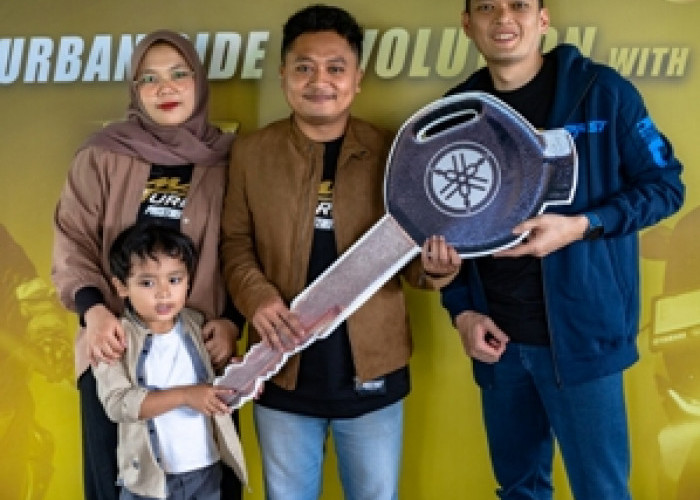 Jadi Kado Spesial Akhir Tahun, Yamaha Serahkan NMAX 'TURBO' Kepada Pemenang Yamaha Day Competition di Bandung