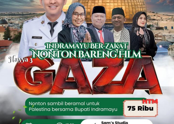 COMING SOON! Nobar dan Donasi untuk Palestina Bareng Bupati Lucky Hakim, Ini Jadwal dan Harga Tiketnya