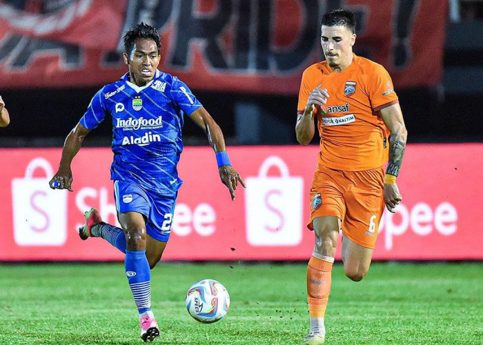 Persib  Bandung Turun ke Peringkat 4 Usai Bermain Imbang Lawan Borneo FC