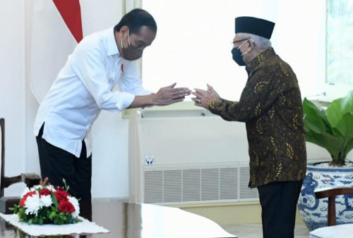 Jokowi-Ma’ruf Amin Silaturahmi Idul Fitri