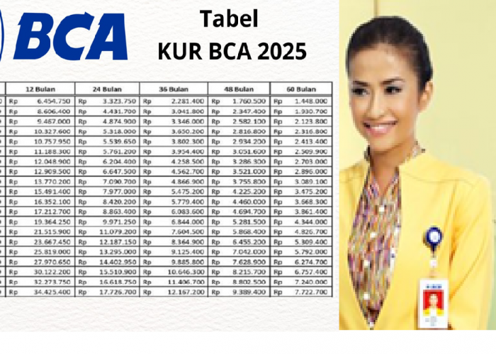 Update! KUR BCA 2025 Pinjaman Rp100 Juta: Simak Tenor, Cicilan, dan Syarat Pengajuan Terbarunya