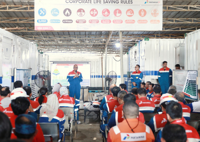 Pertamina Tebarkan Energi Positif Ramadan, Kunjungi Rig PDSI#31.3/D1500-E