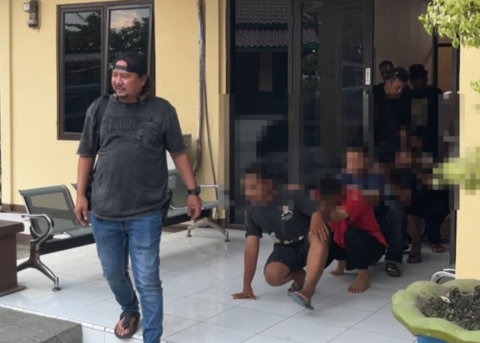 Polisi Amankan 9 Remaja Terkait Video Viral Geng Motor Bawa Senjata Tajam di Jalur Pantura Widasari Indramayu