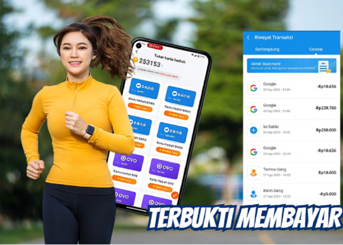 Jogging Dibayar! Aplikasi Penghasil Dana Tanpa Undang Teman yang Viral di 2025, Terbukti Membayar Ratusan Ribu