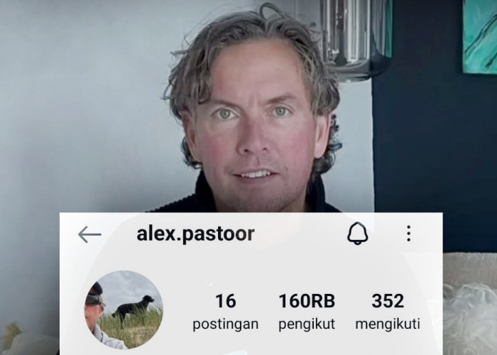 Sempat Mendadak Hilang, Kini Followers Akun Instagram Alex Pastoor Meroket 100 Persen! 