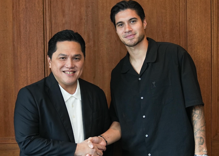 Makan Bareng Ketum PSSI, Erick Thohir Menyambut Pemain Baru kevin Diks: Selamat Bergabung di Timnas Indonesia