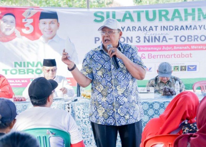 Dedi Wahidi Serukan Dukungan untuk Nina-Tobroni dalam Pilkada 2024, Jamin Pembangunan Indramayu Berlanjut