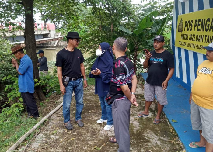 Hektaran Sawah di Kecamatan Juntinyuat Tergenang Banjir