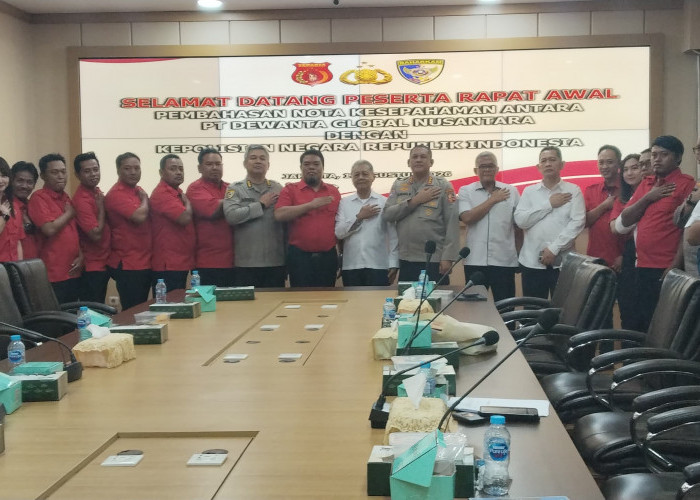 PT DGN dan Polri Bahas Kerjasama Terkait Pengamanan dan Pendampingan Program Ketahanan Pangan