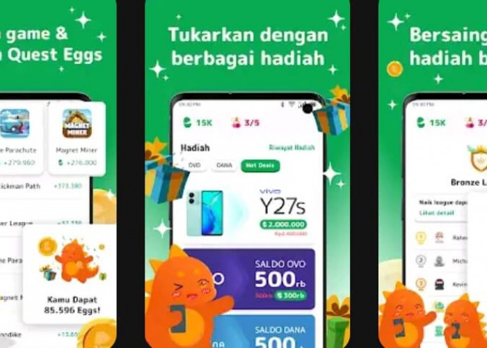 3 Aplikasi Pengahasil Uang 2025, Mulai dari Main Game Sampai Nonton Iklan, Berhadiah Dollar Hingga Saldo Dana