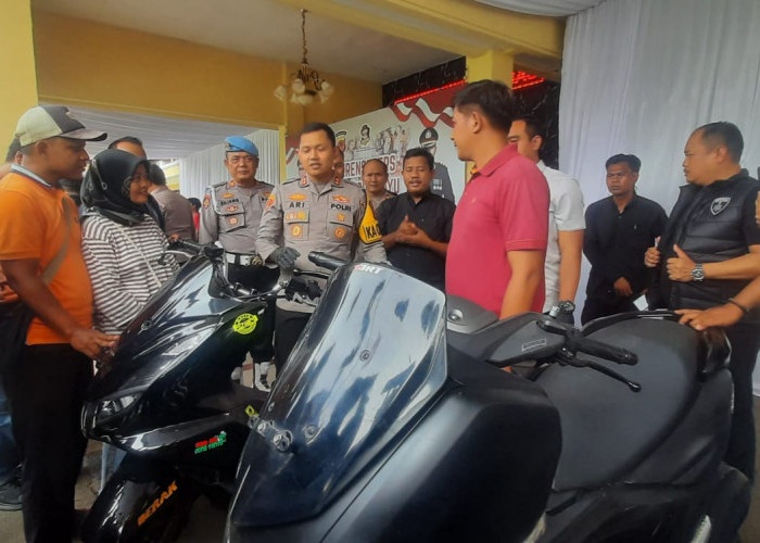 3 Pelaku Curanmor dan 3 Penadah Berhasil di Amankan Sat Reskrim Polres Indramayu