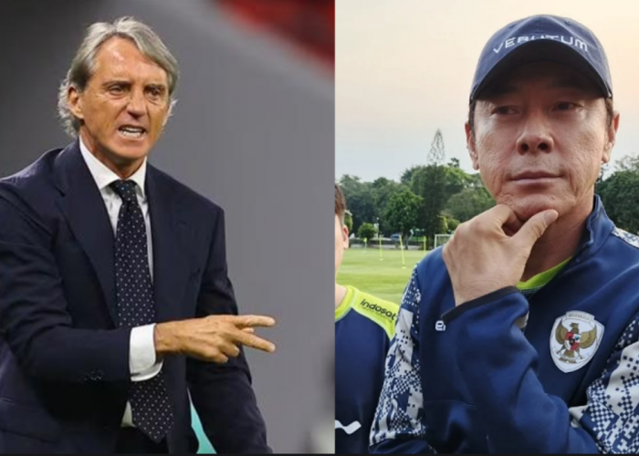 Shin Tae-yong Akui Roberto Mancini Pelatih Terbaik, Bukannya Minder STY Justru Optimis Lolos Kualifikasi