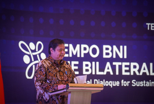 Hadiri Tempo-BNI The Bilateral Forum 2022, Airlangga Sebut Tantangan Besar Majukan Perekonomian Indonesia