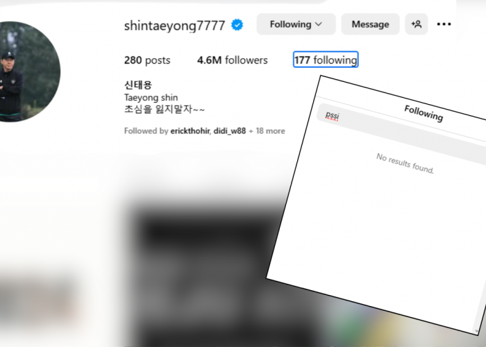 Shin Tae-yong Ketahuan Unfollow Akun Instagram Resmi Milik PSSI! Tanda Kuat Akan Dipecat?