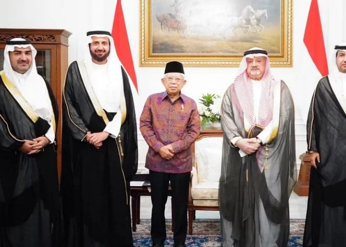 Kunjungan Menteri Urusan Haji dan Umrah Saudi Diterima Wapres Ma'ruf Amin