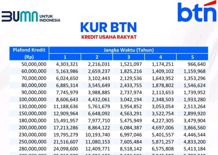 Cek Cicilan Terendah KUR BNI 150 Juta, Cukup Bayar Rp96 Ribuan Per Hari, Begini Rincian Simulasinya