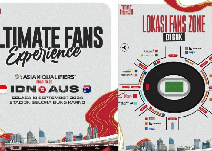 Ini Rundown Ultimate Fans Experience Indonesia Vs Australia Di SUGBK Besok, Khusus Kamu Yang Nonton Di SUGBK!