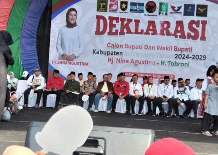 Dedengkot Golkar Supendi dan Djahidin Hadir di Acara Deklarasi, Optimis Menangkan Nina-Tobroni