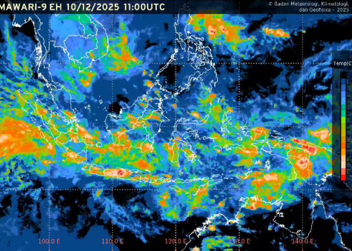 Desember Full Basah! Hujan Lebat Bakal Turun di Pulau-Pulau Ini, Siapkan Payung Jika Bepergian!