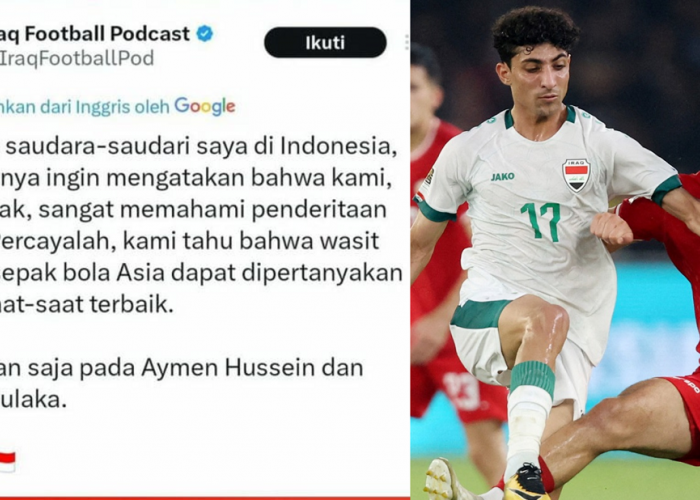 Media Iraq Beri Dukungan Penuh Kepada Indonesia Usai Dicurangi Bahrain, Netizen : 'Iraq Doang Yang Bener!'