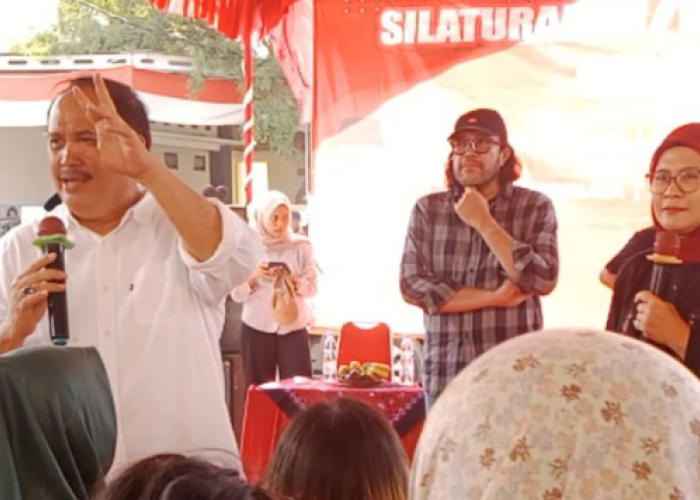 Cagub Jeje dan Cabup Nina Kampanye di Lima Titik Strategis Indramayu