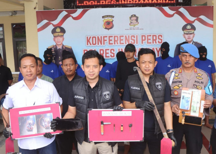 Polres Indramayu Bekuk Belasan Pelaku Curat dan Curas