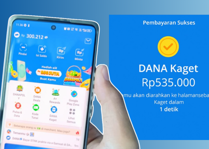 Link DANA Kaget Terbaru Hari Ini, Klik Disini Dan Dapatkan Saldo DANA Gratis Hingga Rp120.000