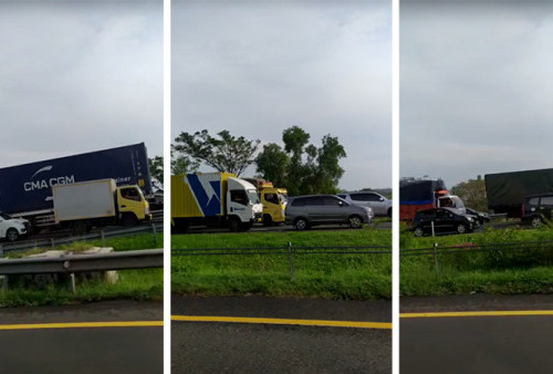 Info Arus Mudik Tol Cipali Hari Ini: Ada Kecelakaan di Km 153, Mulai Padat