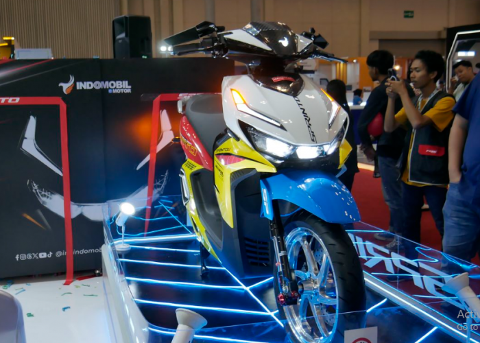 Motor Listrik Sprinto Resmi Meluncur! Desainnya Futuristik, Tenaganya Bikin Kaget!