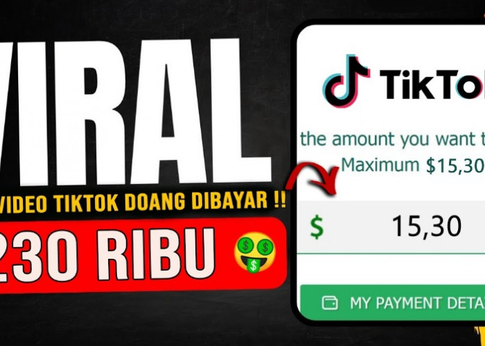 Modal Rebahan Sambil Like Video Tiktok Dibayar Saldo DANA! Dapatkan Saldo DANA Gratis Rp230 Ribu Perharinya