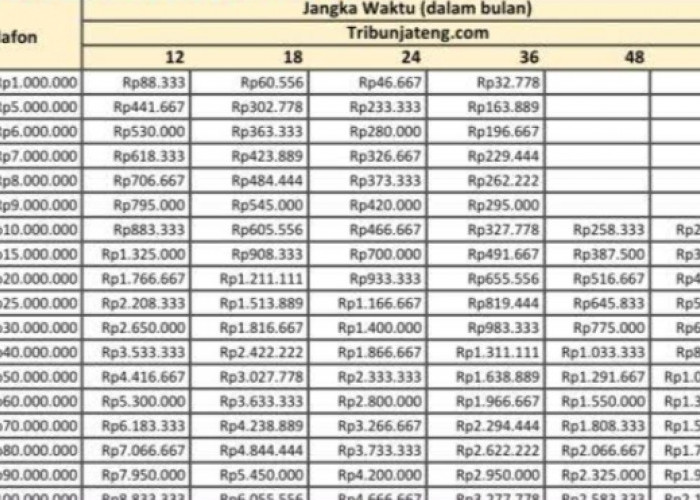 Angsuran KUR BRI 2025 Bunga 3 Persen! Lebih Ringan dengan Plafon 10 Juta, Cek Angsuran Terbarunya