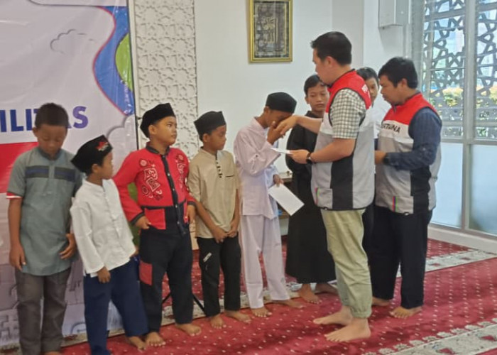 Pertamina Drilling Salurkan Santunan untuk 75 Anak Yatim, Dhuafa, dan Difabel 