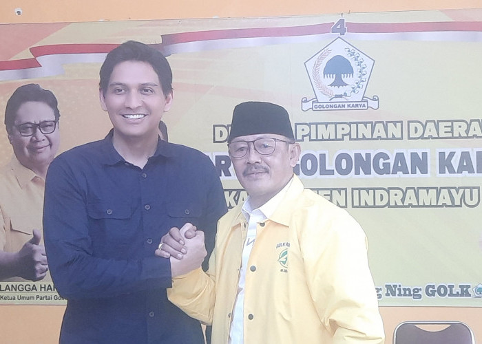 Jalin Komunikasi, Syaefudin  dan Lucky Hakim Bahas Pilkada Indramayu 2024