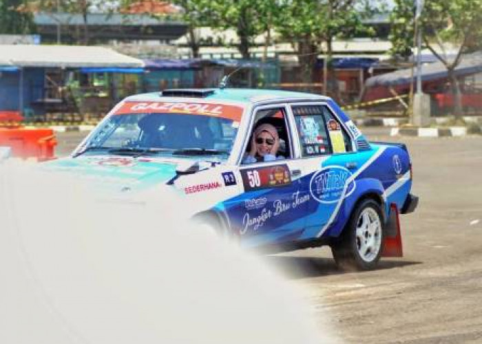 Pengalaman Seru! Bupati Nina Jadi Navigator Pembalap Kerjunas Sprint Rally Tarmac 2023 
