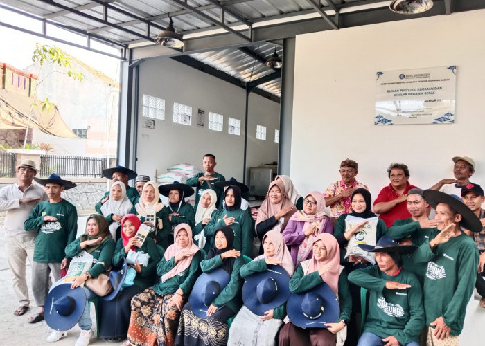 Dorong Pertanian Organik, Poktan Sidemung Kota Cirebon Studi Banding Ke Poktan Sri Makmur 3 