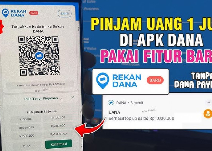 Bukan Pinjol, Bukan Paylater! Cara Baru Pinjam Saldo di DANA Langsung Cair Hitungan Menit, Resmi Diawasi OJK