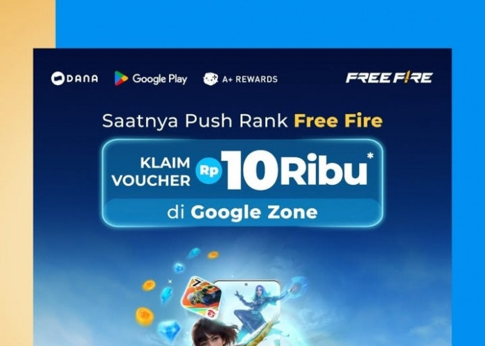 Push Rank Sekarang! Aplikasi DANA Bagi-bagi Hadiah Untuk Gamers Free Fire, Rank Tertinggi Dapatkan Voucher