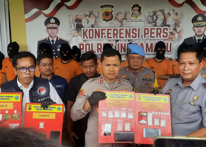 Satresnarkoba Berhasil Ungkap 18 Kasus Narkoba, Amankan 23 Pelaku dan Berhasil Sita Puluhan Gram Sabu