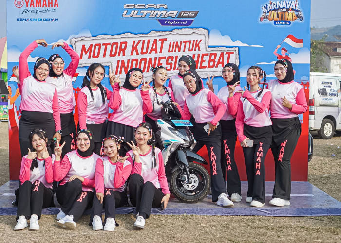 Yamaha Gear Ultima Ramaikan Karnaval Kemerdekaan di Sukabumi, Hadirkan Motor Irit 20 Jutaan