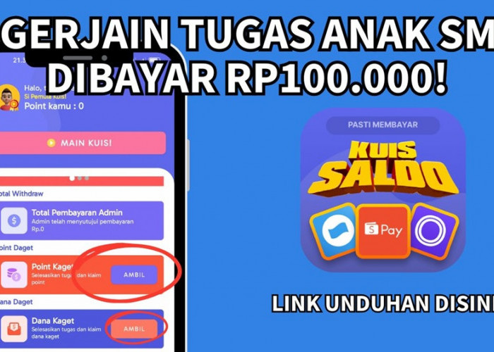 Game Penghasil Saldo Dana Gratis Tanpa Undang Teman Ini Janjikan Kamu Rp100.000 Tiap Misi! Gini Caranya