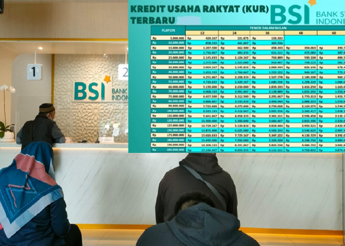 Butuh Modal Tambahan? KUR BSI 2025 Tawarkan Pinjaman Rp40 Juta-50 Juta, Cicilan Ringan dan Syarat Mudah